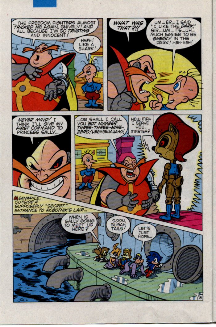 Sonic - Archie Adventure Series December 1995 Page 9
